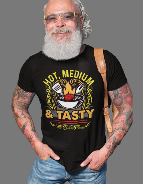 Hot, medium & Tasty - Premium Organic Shirt