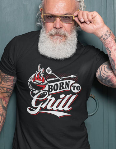 Born to Grill - Premium Organic Shirt