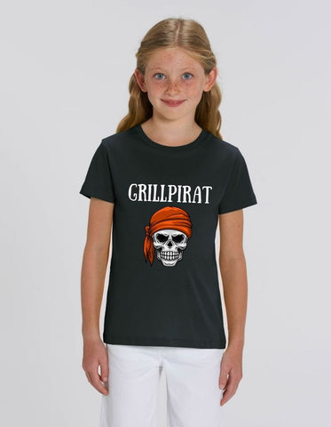 Grillpirat - Kinder Organic T-Shirt