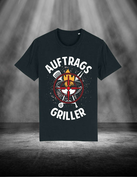 Auftragsgriller (im Visier) - Premium Organic Shirt - GRILLFantastic