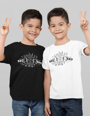 BBQ BRO - Kinder Organic T-Shirt - GRILLFantastic